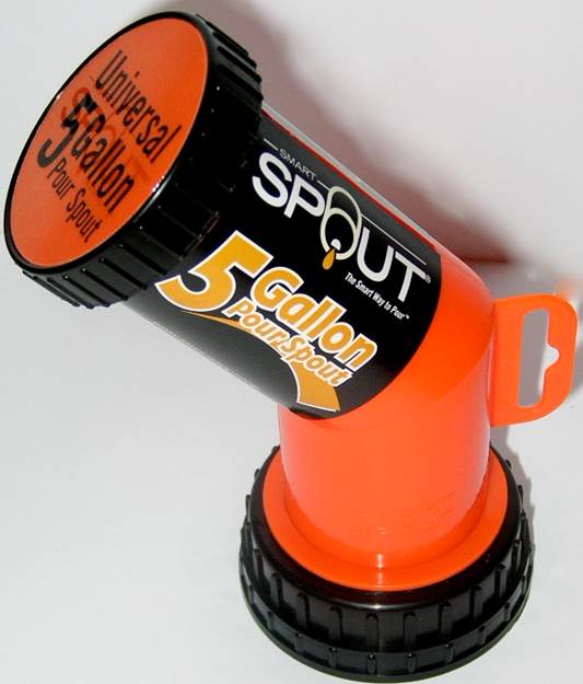 5 Gallon Bucket Spout - Made in the USA by Doyle Shamrock Industries